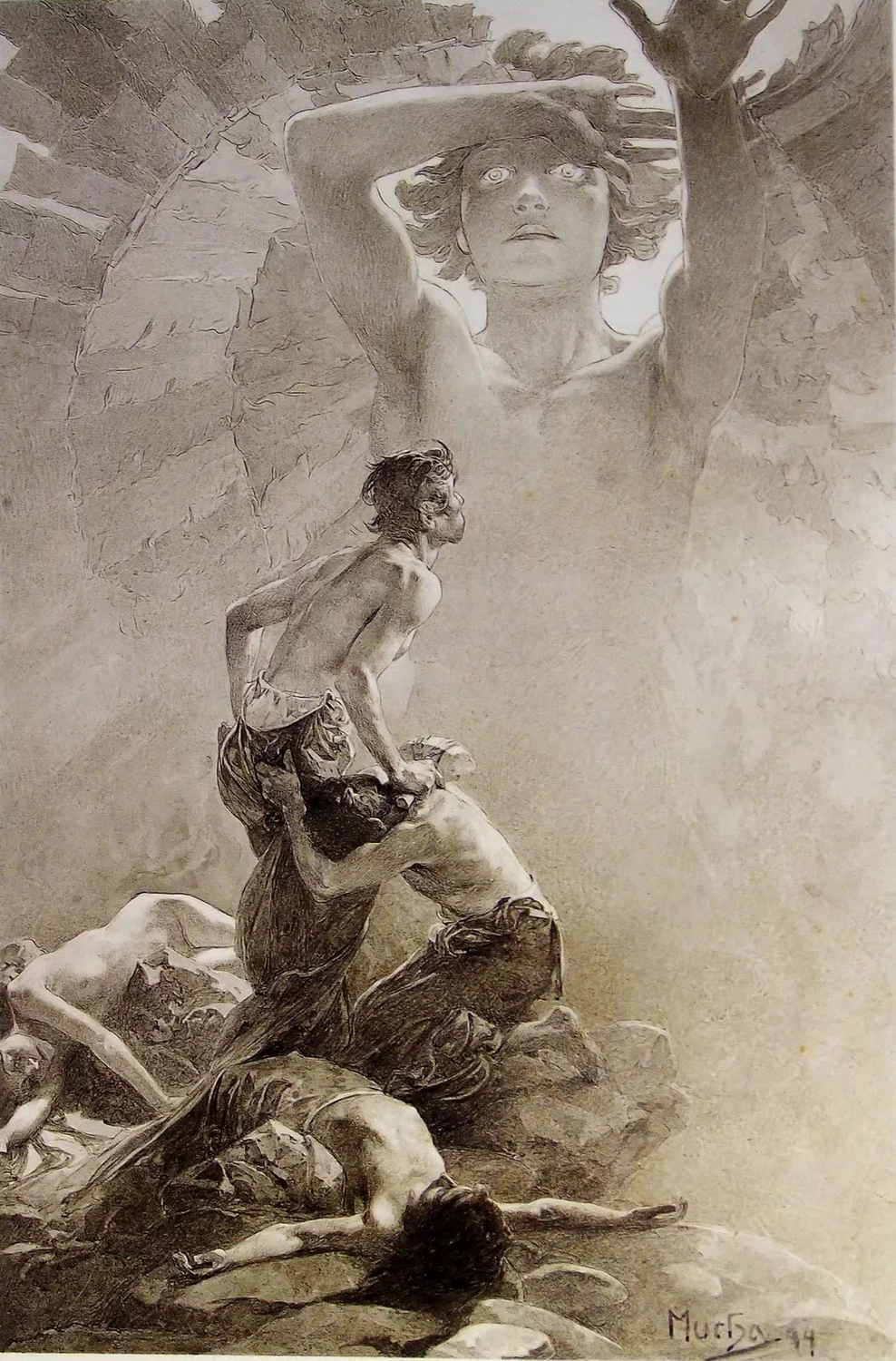 Alfons Mucha - Le Pater 3